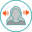 active listening icon
