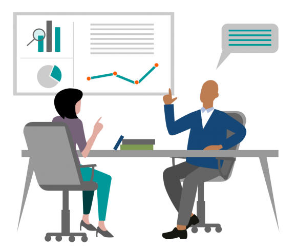 coaching illustration